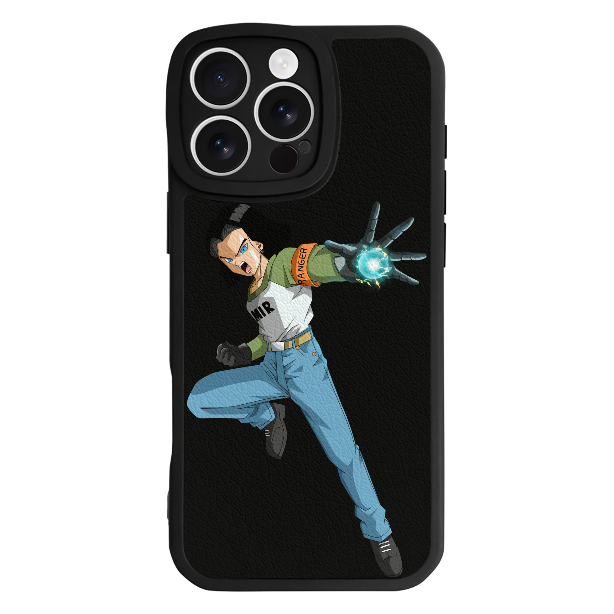 （画像用） ドラゴンボール DRAGON BALL 【iPhone 16シリーズ対応】シリコンスマホケース（レザー調） 材質：シリコン